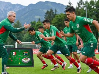 Selección mexicana entrenando con tácticas digitales para enfrentar a Sudáfrica
